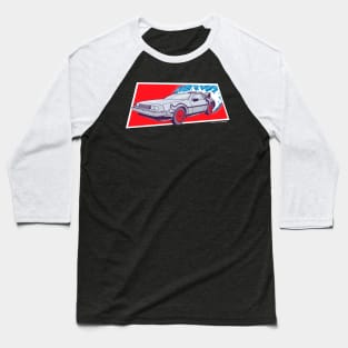 Back to Delorean Baseball T-Shirt